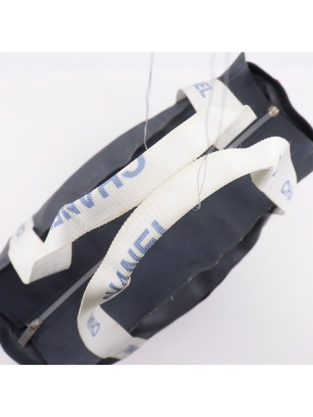 Chanel Sportsline Logo Nylon Gray Tote - Picture 5 of 10